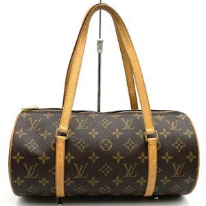 LOUIS VUITTON M51385 Papillon 30 Handbag Brown Monogram Canvas